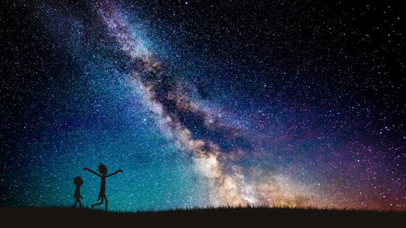 Rick and Morty galaxy