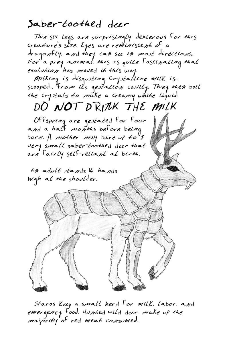 Sabertoothed Deer
