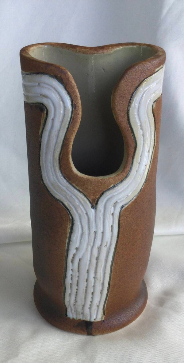 Vase bicolore