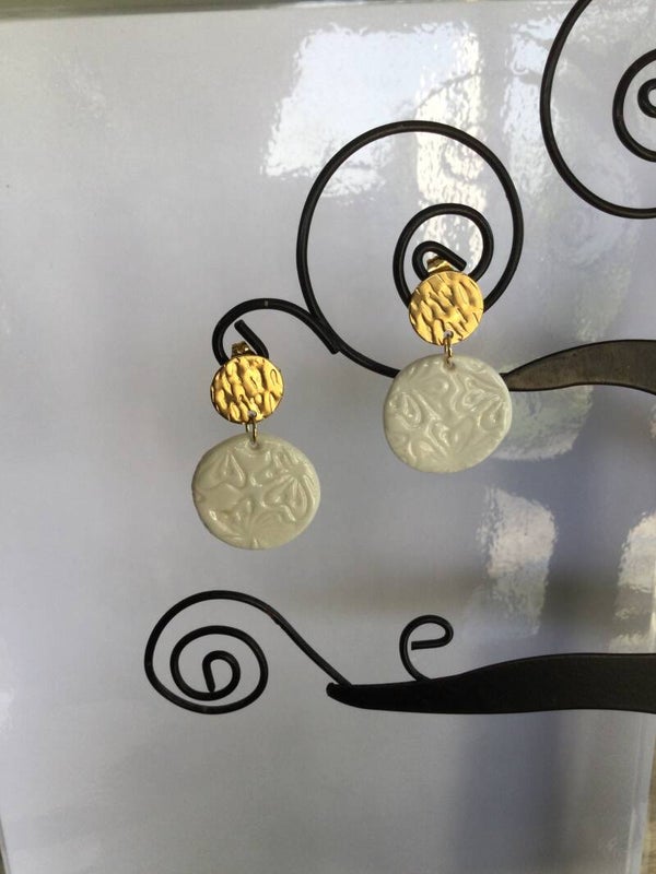Boucles d’oreilles  « Rondade «