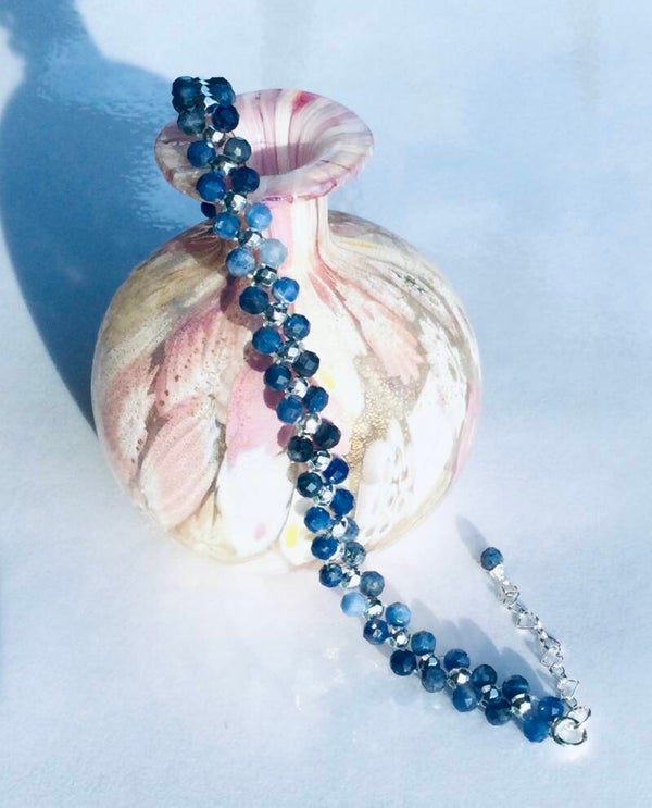 Bracelet  Lapis "La Vie en Bleu"