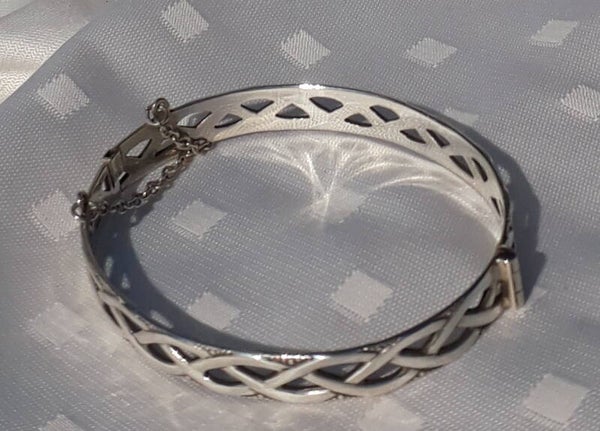 Zilveren armband met sluiting
