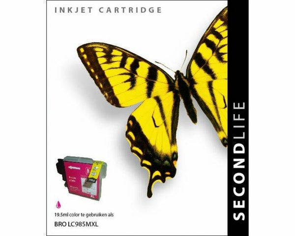 SecondLife - Brother LC985 Magenta