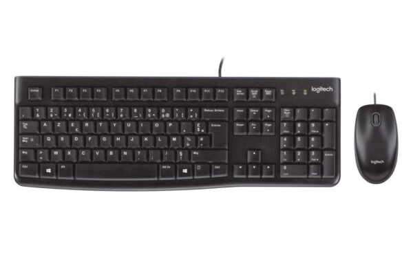 Logitech MK120 toetsenbord & muis (bedraad)