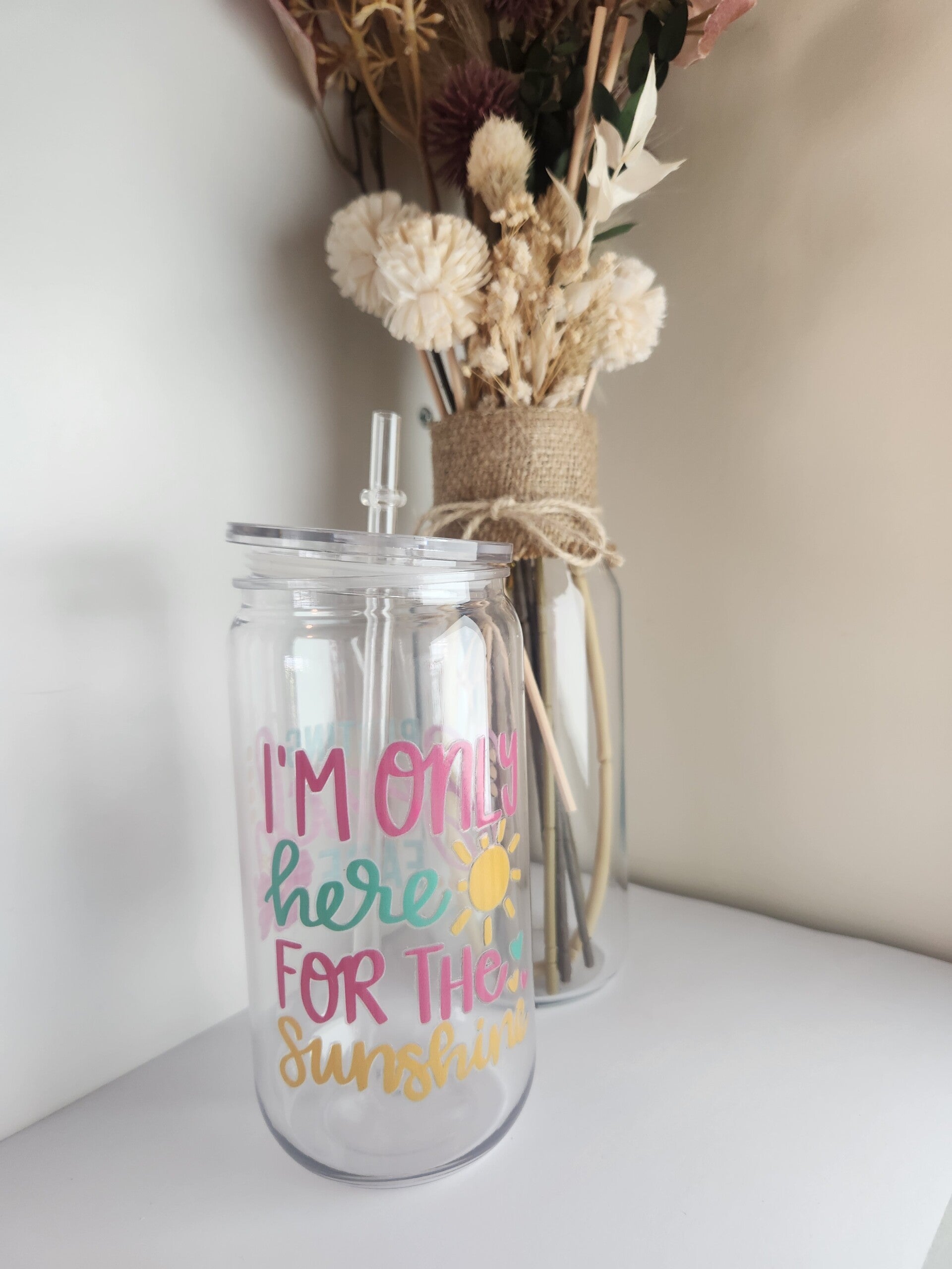 Beach Acrylic Tumbler