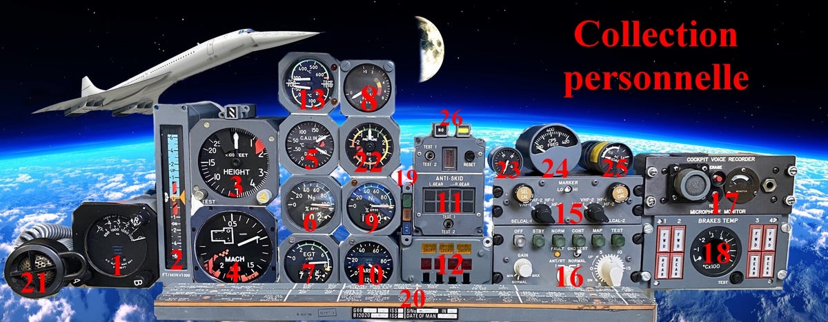 Les instruments / Collection | FAN DE CONCORDE