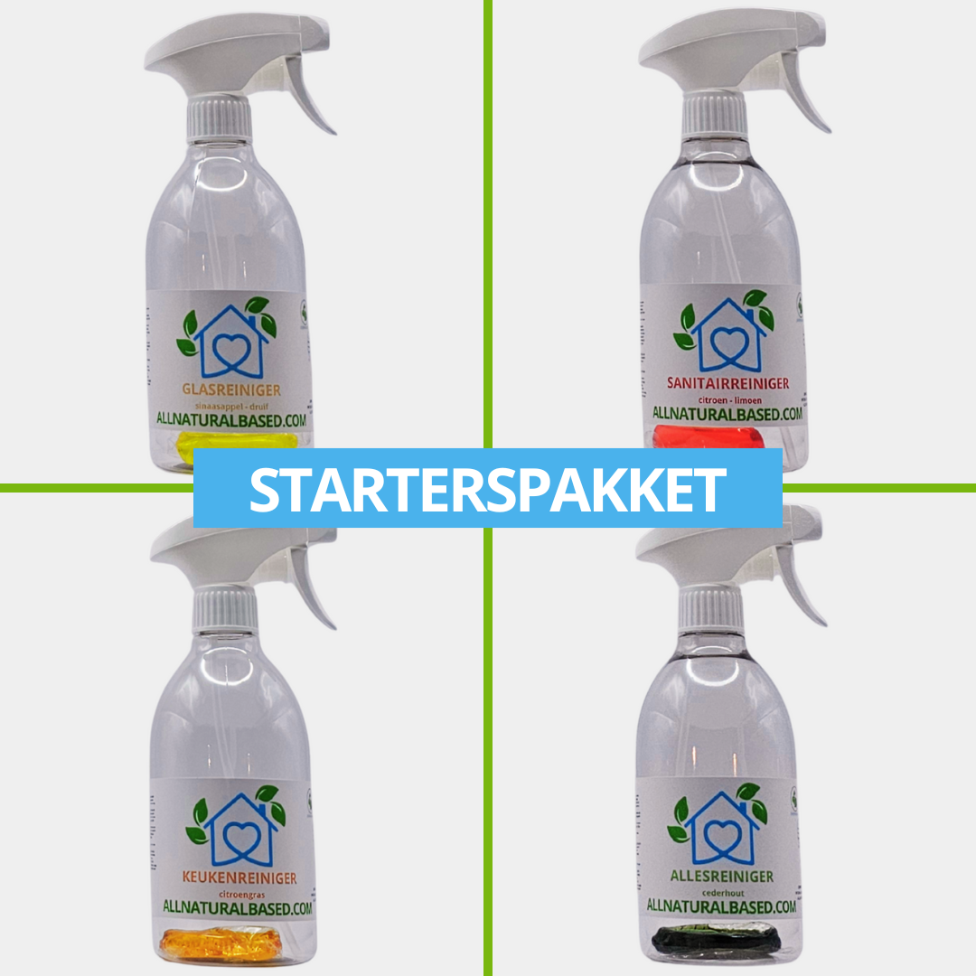 Starterspakket - 4 reinigers