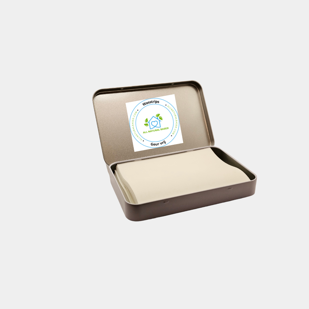 Bewaarblik wasstrips Geur vrij