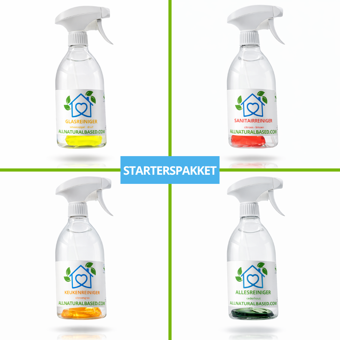 Starterspakket - 4 reinigers