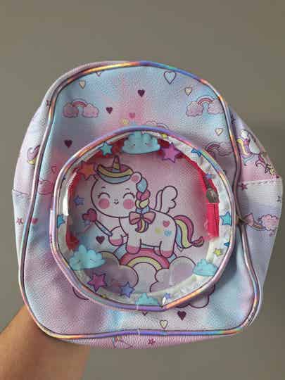 Rugzakje unicorn paars