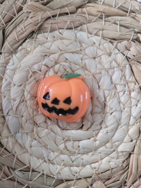 Halloween flatback pompoen