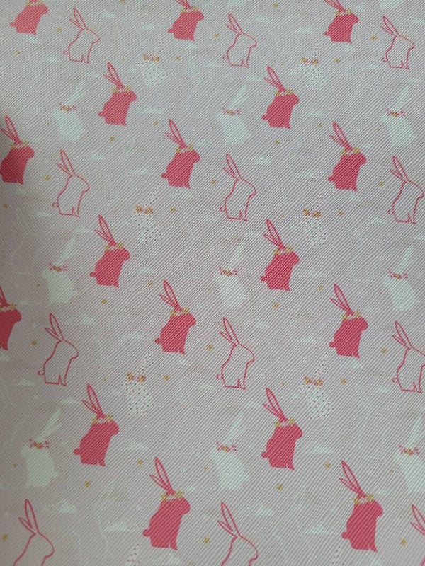 Konijntjes roze a4