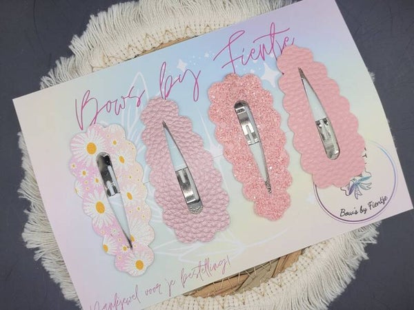 Klik-klak speldjes met schulprandje 6,5cm #35