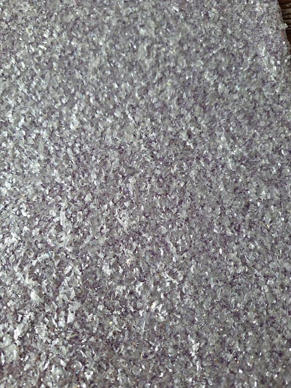 Grove glitter licht paars zilver #gg26