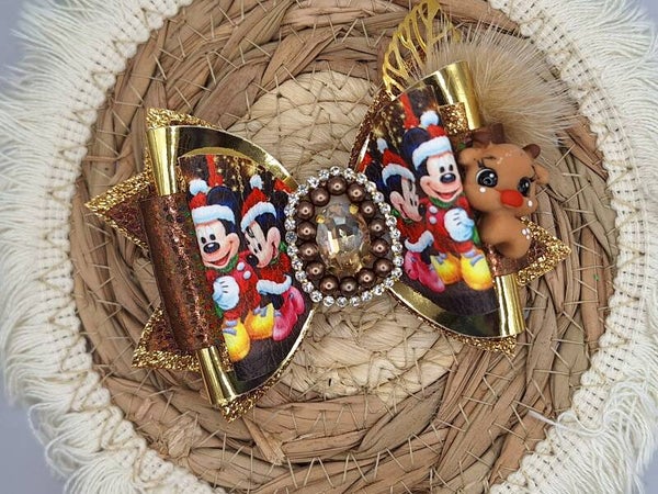 Kerst Mickey en minnie