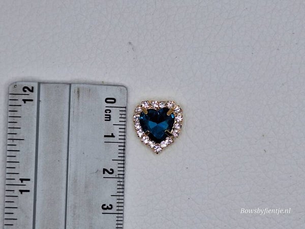 Turquoise,  gouden basis #rh28