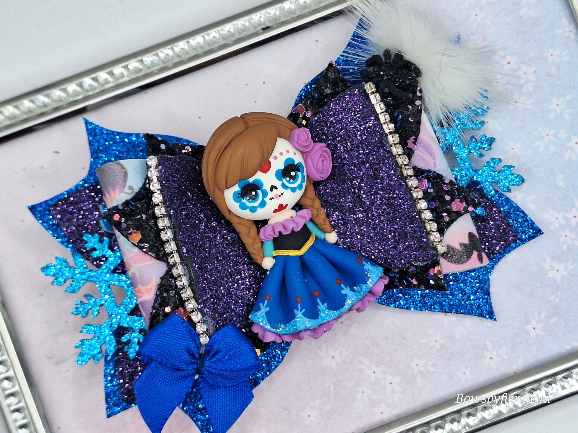 Halloween frozen haarstrik