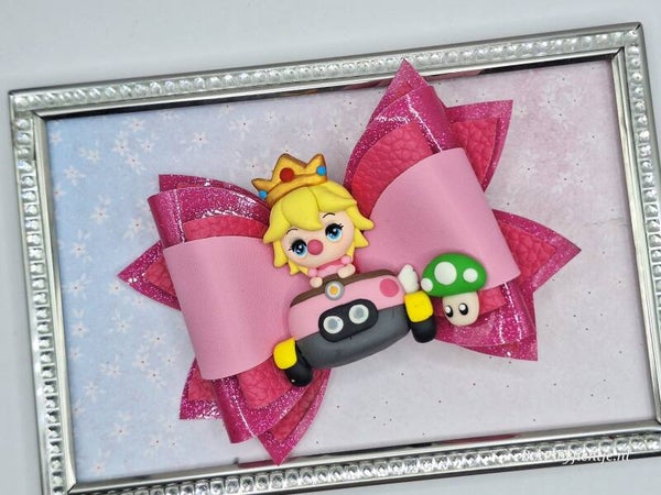 Haarstrik prinses peach