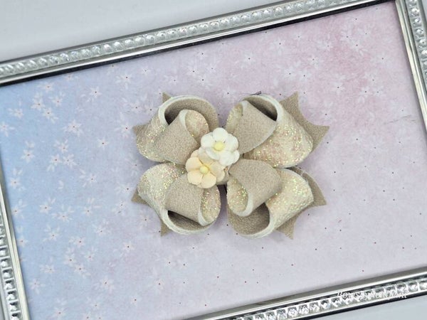 Haarstrik beige