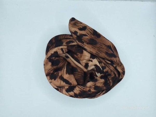 HappyTwist Brown Leopard
