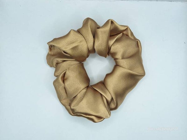 Scrunchie Gold Satin