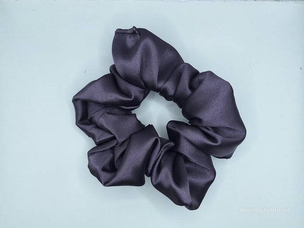 Scrunchie Deep Purple Satin