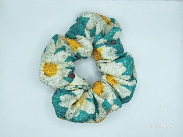 Scrunchie Glitter Daisy