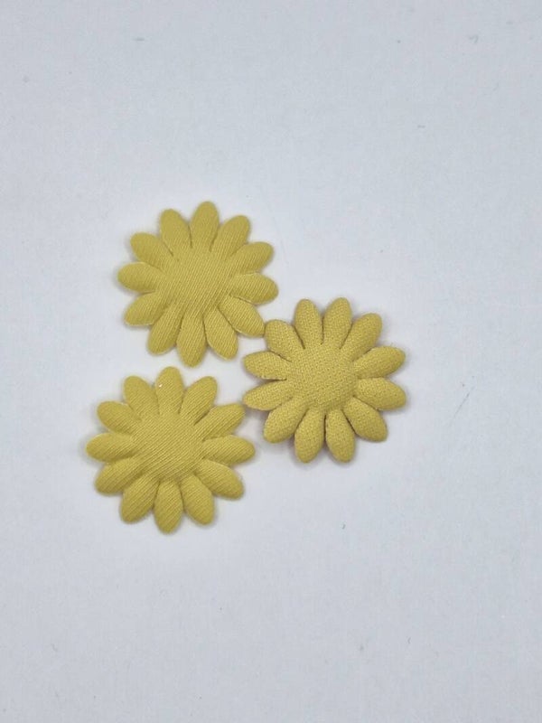 Bloemetje geel 2,5cm