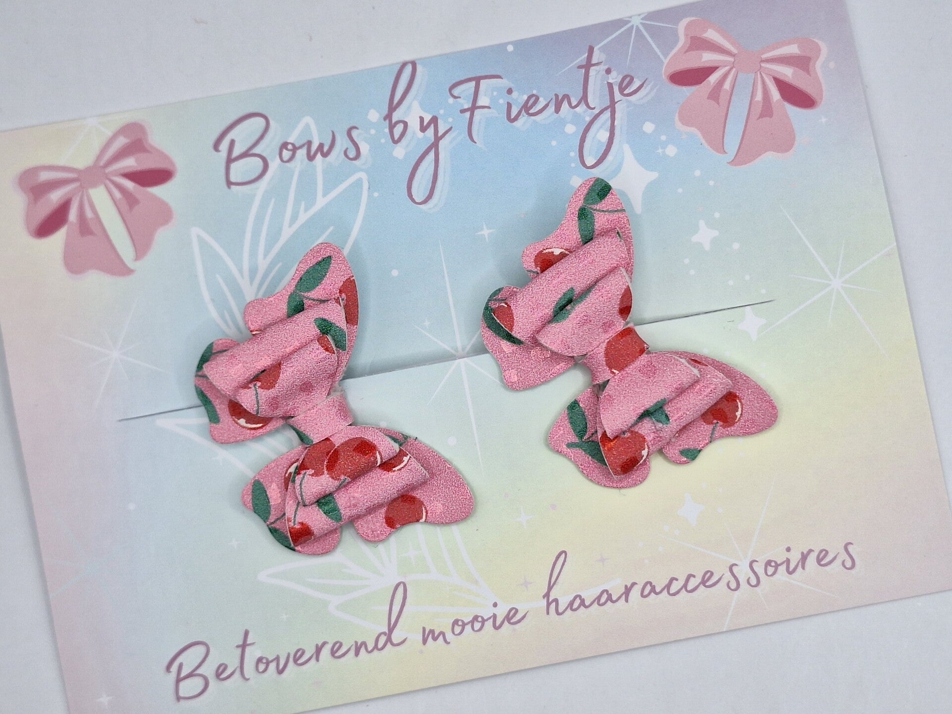 Vlinderstrikjes cherry