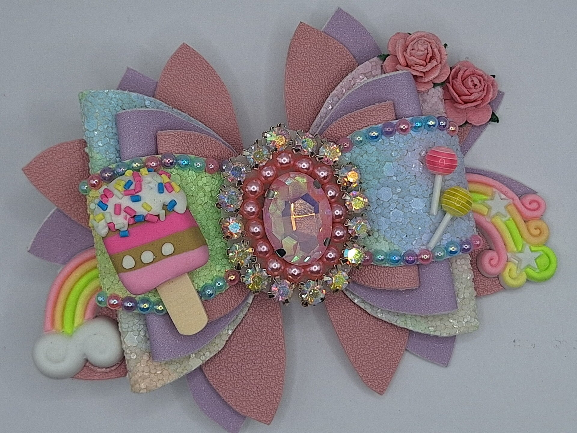 Haarstrik rainbow ice