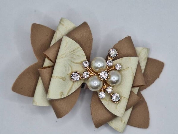 Haarstrik beige nude