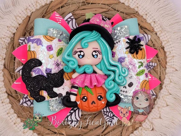 Halloween hekje groen