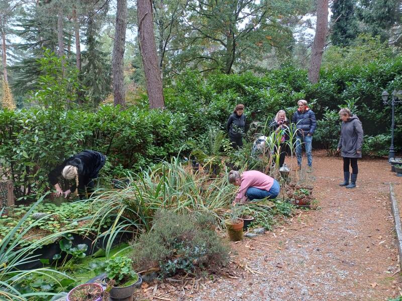 Bioteam-zoektocht naar de VinpootSalamanders