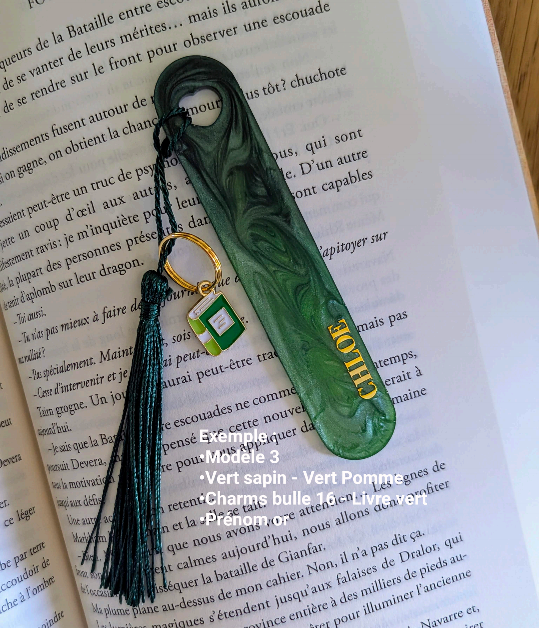 Créer mon marque-page 100% personnalisé