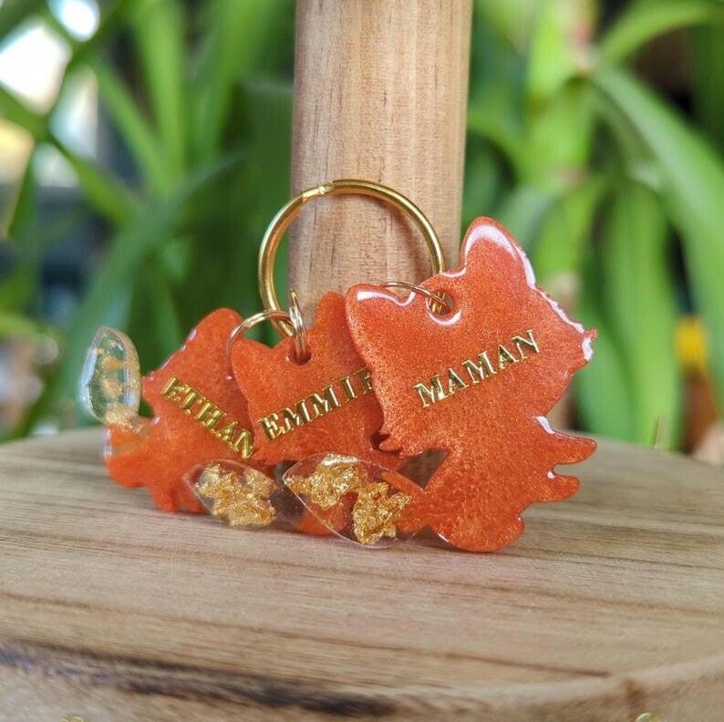 Créer mon Porte-clés Maman Renarde