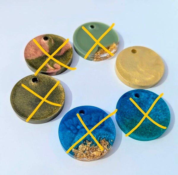 Médaille Ronde 3,5cm •