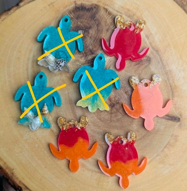Médaille tortue •