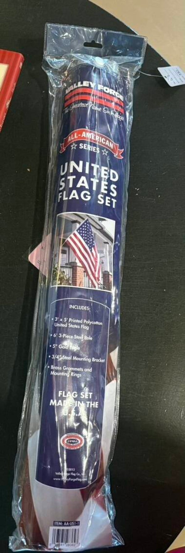 NEW Valley Forge All-American Series United States Flag Set