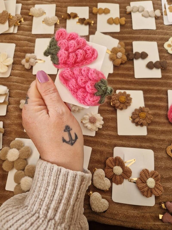 haarspeldjes | soft strawberry