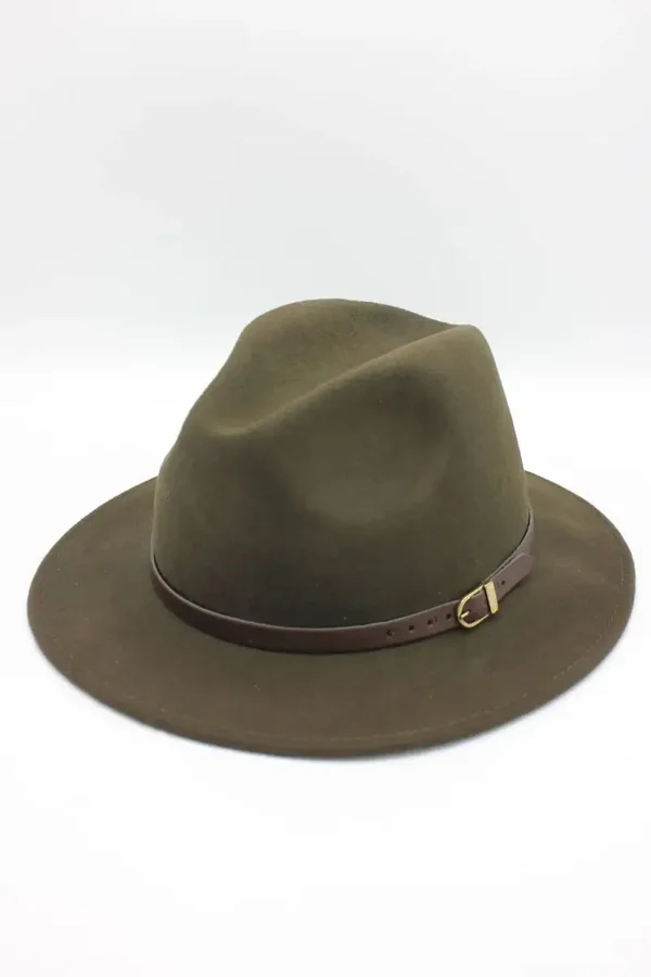 fedora hoed | khaki