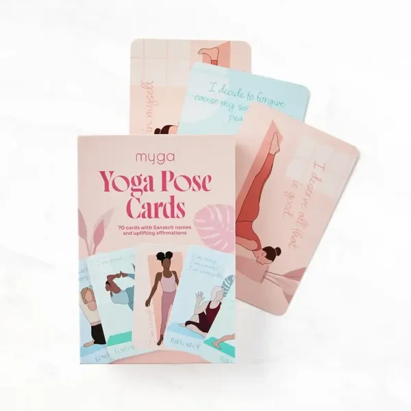 yoga pose cards