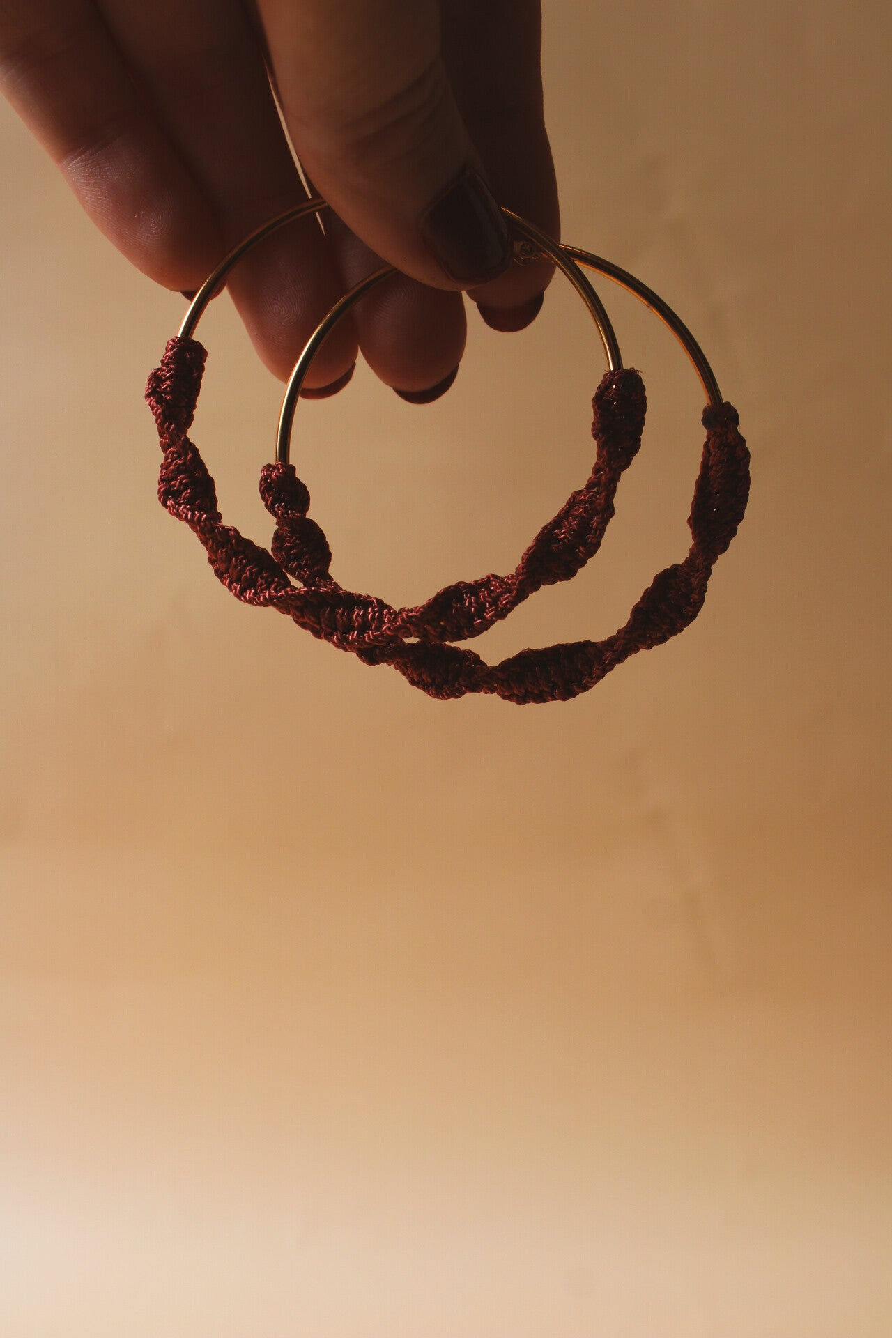 oorbellen - jamie | mocha mousse