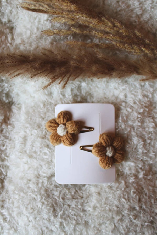 haarspeldjes - flowers