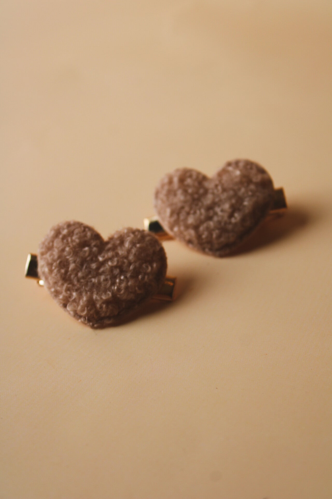 haarspeldjes | brown teddy hearts