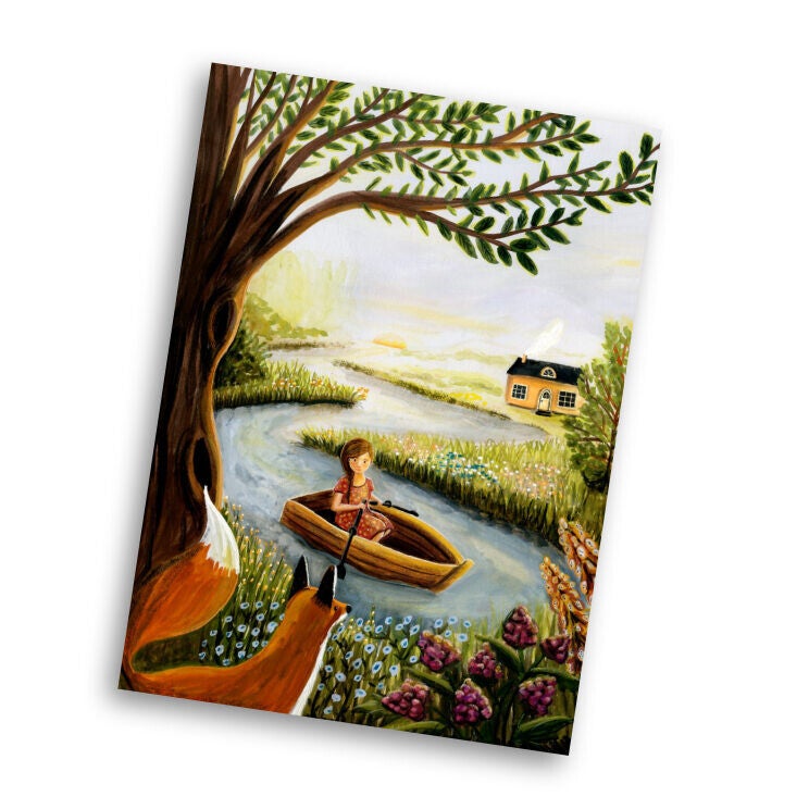 kaart - langs de rivier