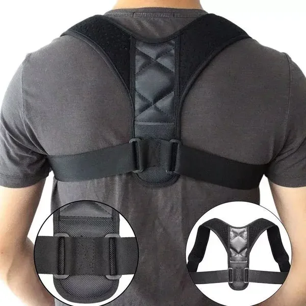 Adjustable Back Posture Corrector – Spine and Shoulder Alignment Support Belt