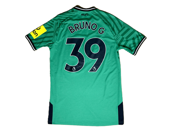 Newcastle United Away Shirt 2023/24 – Bruno G. #39 – Castore – Size S