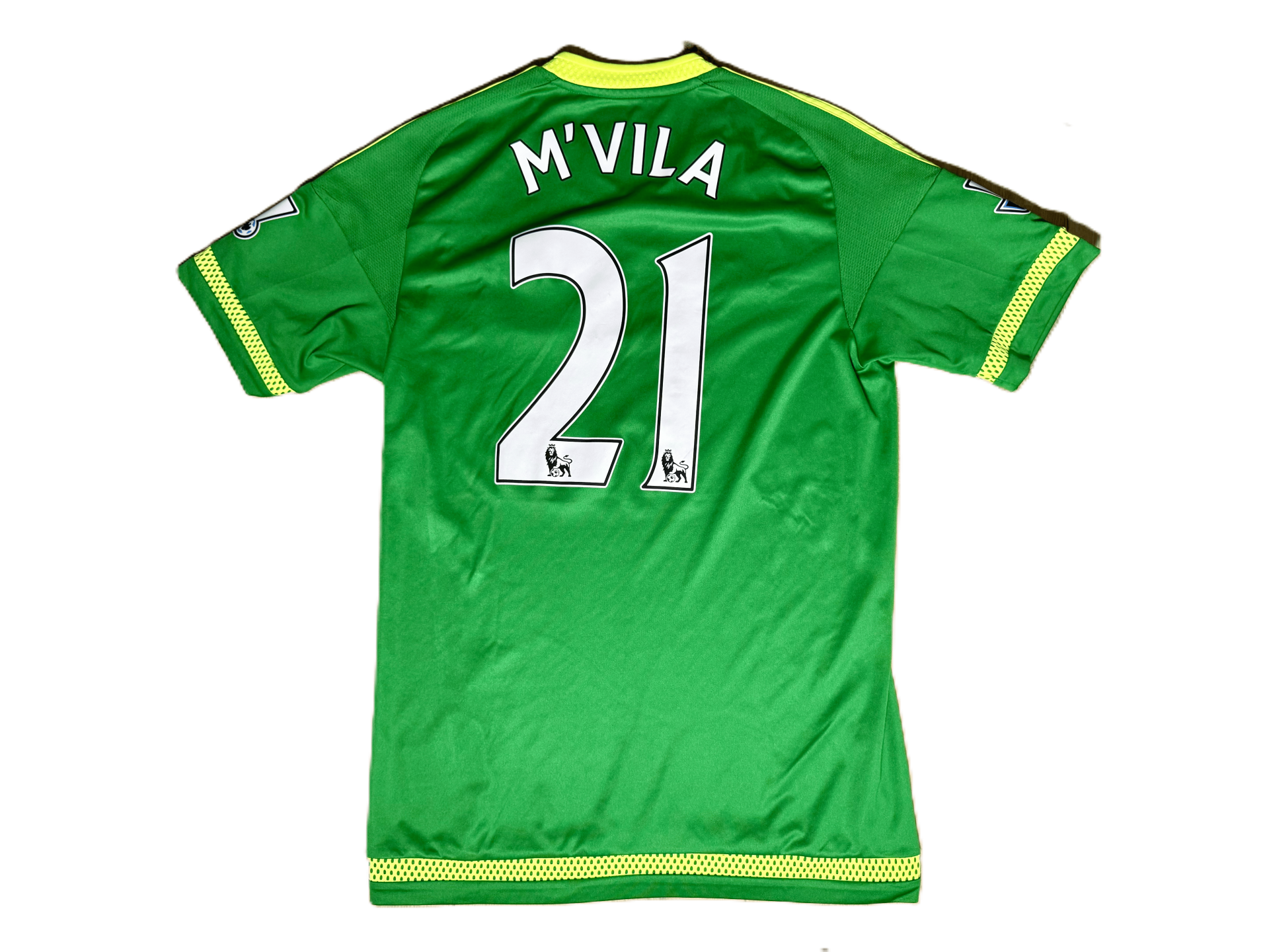 Sunderland Away Shirt 2015/16 – M'Vila #21 – Adidas – Size S