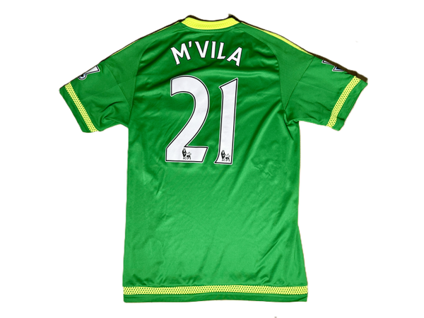 Sunderland Away Shirt 2015/16 – M'Vila #21 – Adidas – Size S