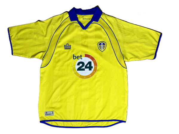 Leeds United Away Shirt 2006/07 – Admiral – Size L